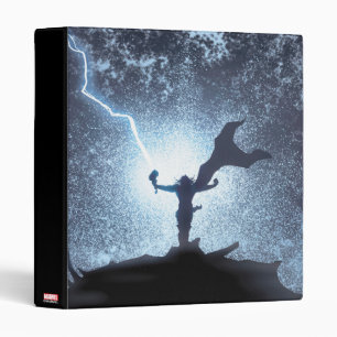 Thor Lightning Comic Panel Binder