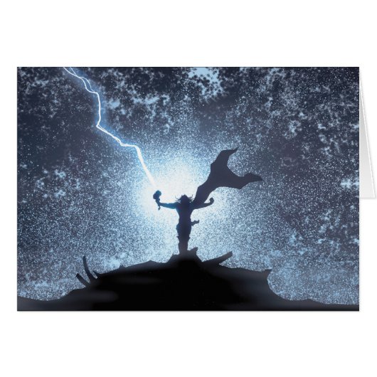 Thor Lightning Comic Panel Cards (Front Horizontal)