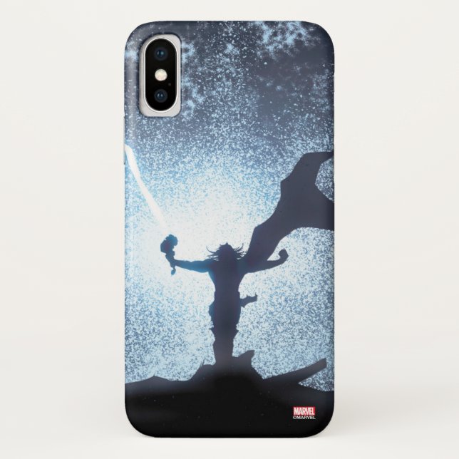 Thor Lightning Comic Panel Case-Mate iPhone Case (Back)