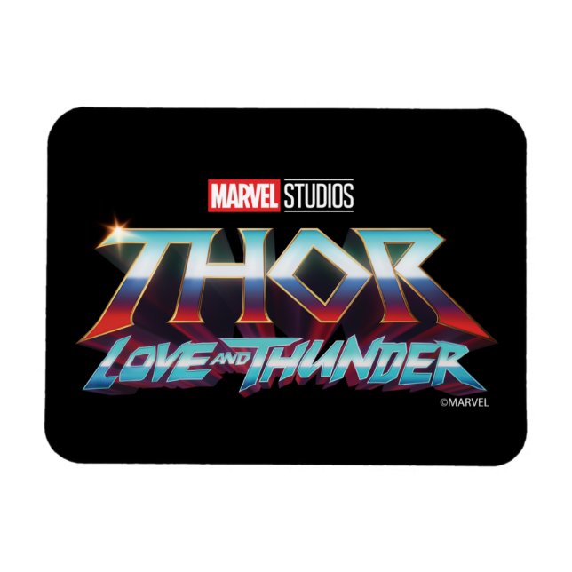 Thor: Love and Thunder Logo Magnet (Horizontal)