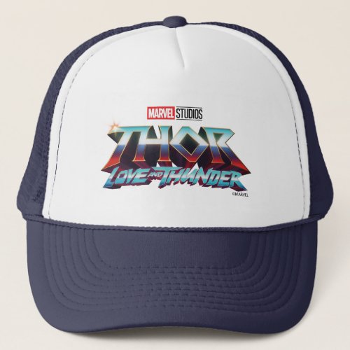Thor Love and Thunder Logo Trucker Hat