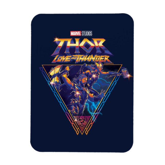 Thor: Love and Thunder Prismatic Triangle Graphic Magnet (Vertical)
