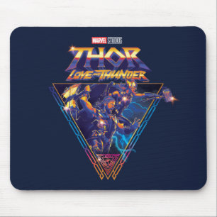 Thor: Love and Thunder Prismatic Triangle Graphic Mouse Pad