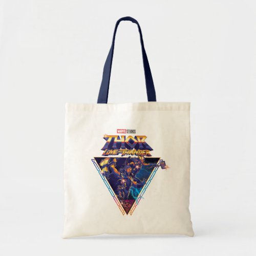 Thor Love and Thunder Prismatic Triangle Graphic Tote Bag