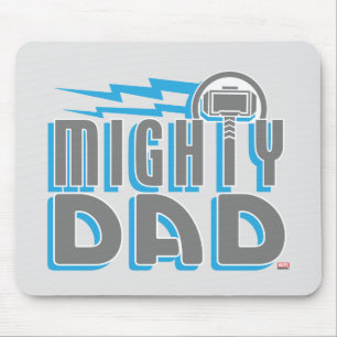 Thor Mighty Dad Mouse Pad