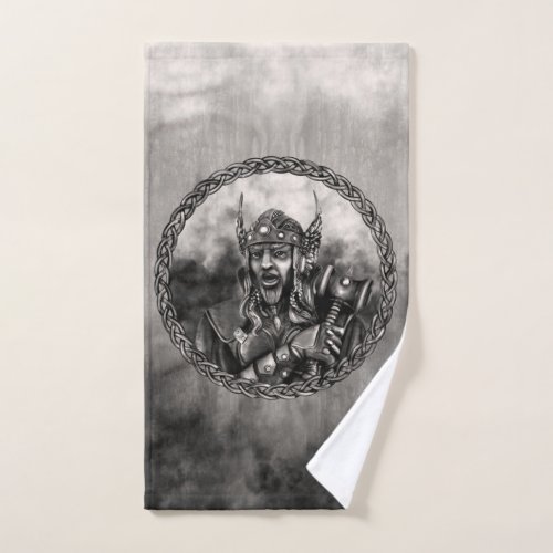 Thor _ Norse God of thunder Bath Towel Set