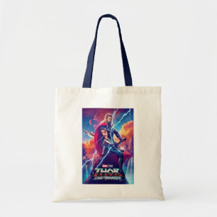 Thor on Mountain Top Tote Bag