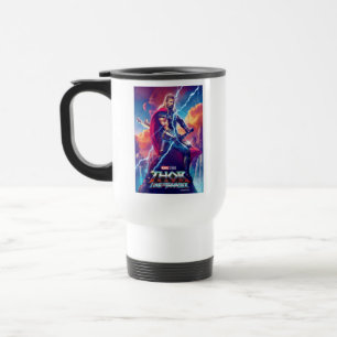 Thor on Mountain Top Travel Mug