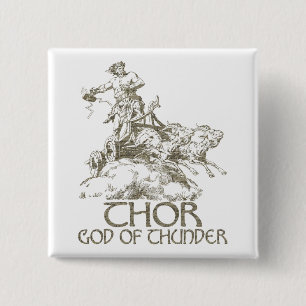Thor Pinback Button