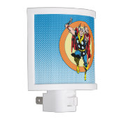 Thor Punch Attack Retro Graphic Night Light (Right)