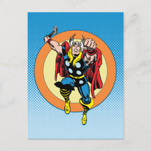 Classic Thor Comic Drawing Postcards - No Minimum Quantity | Zazzle