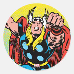 Stickers Marvel Comics - Thor Retro | Ideer till originella presenter