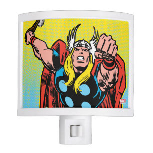 Thor Punching Attack Night Light