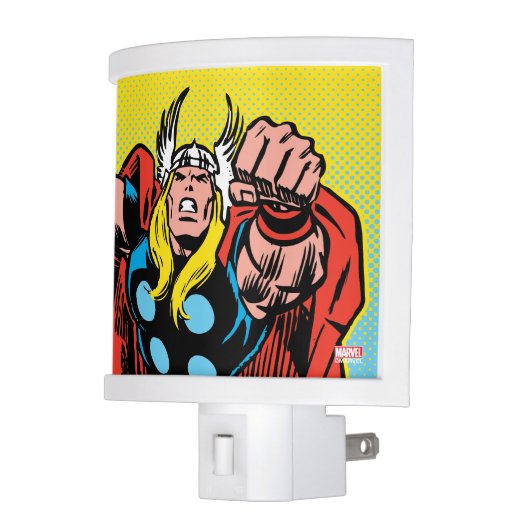 Thor Punching Attack Night Light (Left)