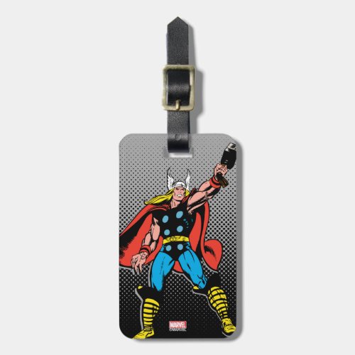 Thor Raising Mjolnir Luggage Tag