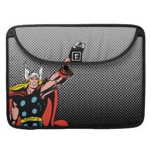 Thor Raising Mjolnir Sleeve For MacBooks