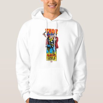 Thor Retro Comic Graphic Hoodie by marvelclassics at Zazzle
