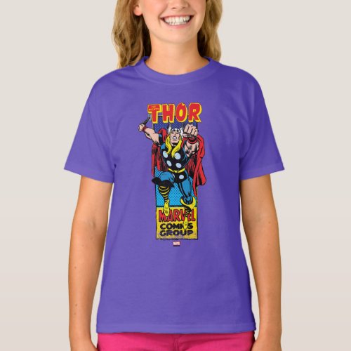 Thor Retro Comic Graphic T_Shirt