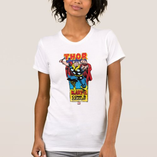 Thor Retro Comic Graphic T_Shirt