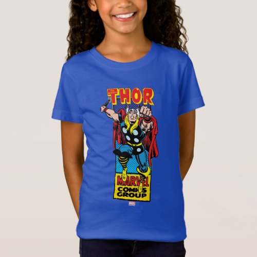 Thor Retro Comic Graphic T_Shirt