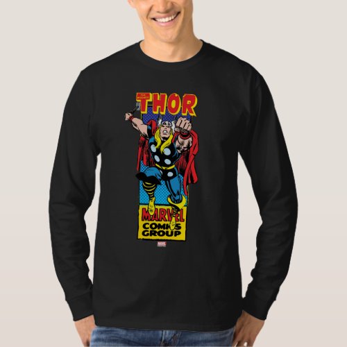 Thor Retro Comic Graphic T_Shirt