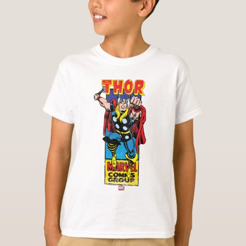 Thor Retro Comic Graphic T_Shirt