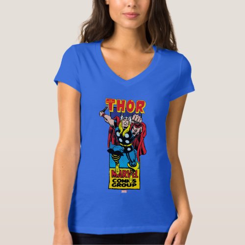 Thor Retro Comic Graphic T_Shirt