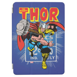Thor Retro Comic Price Graphic iPad Air Cover