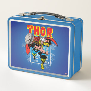 Thor Retro Comic Price Graphic Metal Lunch Box