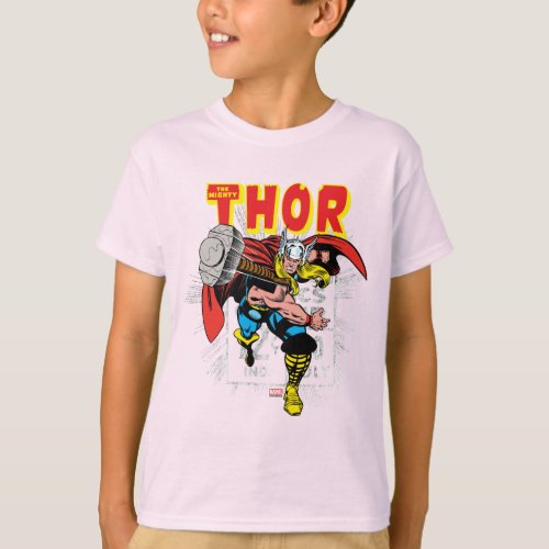 Thor Retro Comic Price Graphic T_Shirt