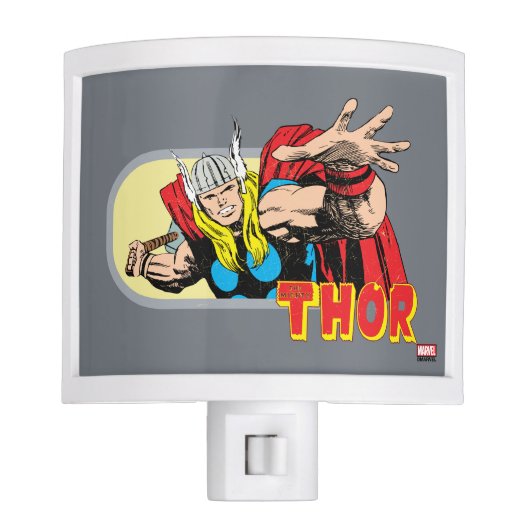 Thor Retro Graphic Night Light (Front)