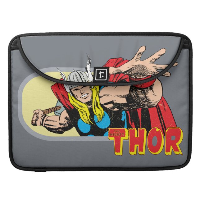 Thor Retro Graphic Sleeve For MacBook Pro (Front Closed)