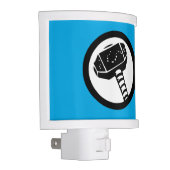 Thor Retro Hammer Icon Night Light (Right)