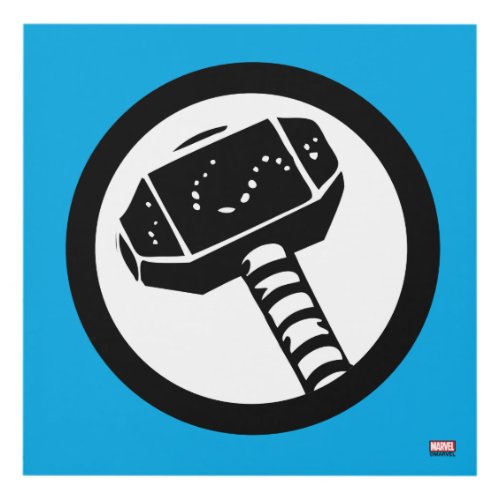 Thor Retro Hammer Icon