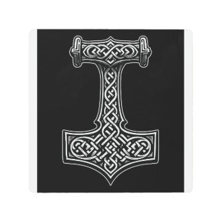 Thor’s Hammer Wall Art – Norse Knotwork Statement