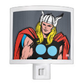 Thor Standing Tall Retro Comic Art Night Light (Front)