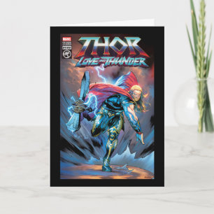 Thor Stormbreaker Comic Cover Homage Card