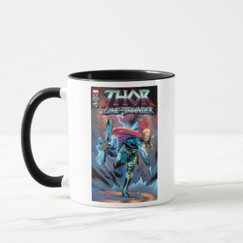Thor Stormbreaker Comic Cover Homage Mug