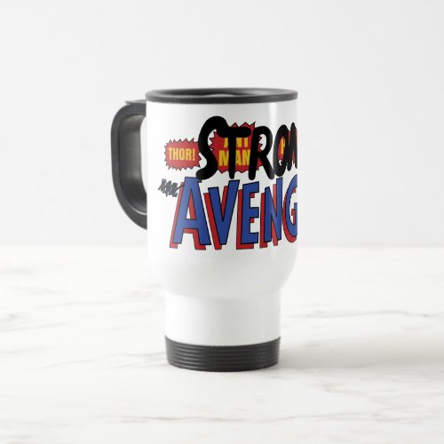 Thor Strongest Avenger Travel Mug