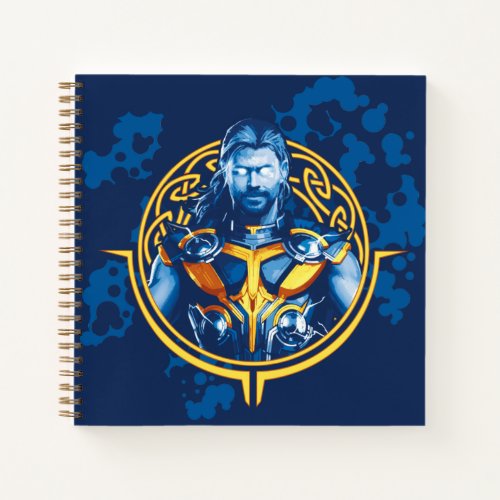 Thor Stylized Asgardian Graphic Notebook