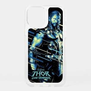 Thor Stylized Striped Character Graphic Speck iPhone 12 Case