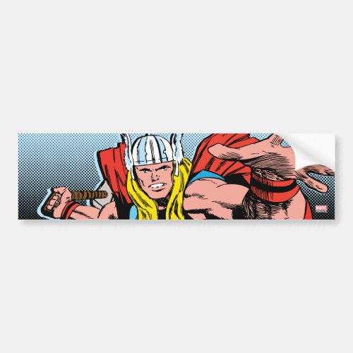 Thor Swing Back Mjolnir Bumper Sticker