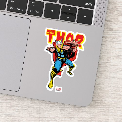 Thor Swing Back Mjolnir Sticker