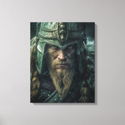 Thor the God of thunder Canvas Print