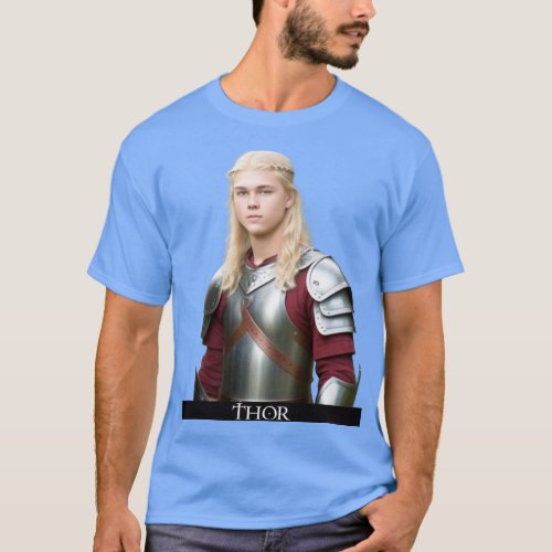 THOR Twink Viking Warrior God T_Shirt