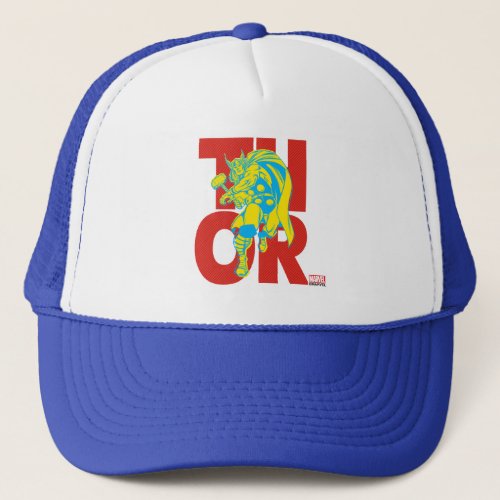 Thor Typography Character Art Trucker Hat