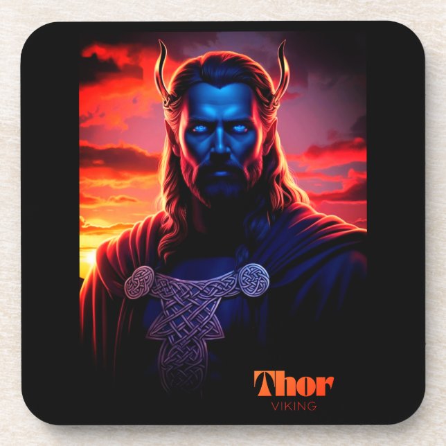 THOR VIKING BEVERAGE COASTER (Front)