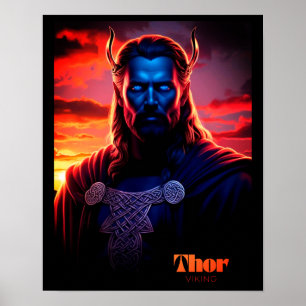 THOR VIKING POSTER