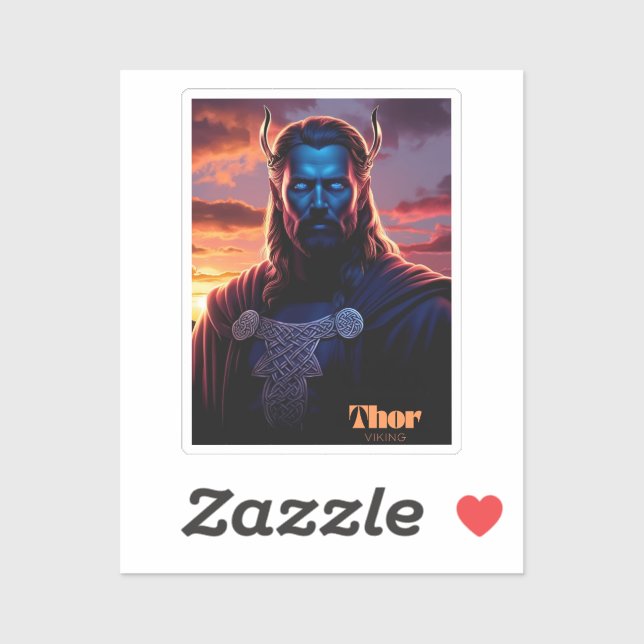 THOR VIKING STICKER (Sheet)