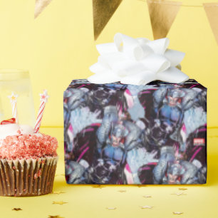 Thor Watercolor Character Graphic Wrapping Paper